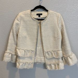 Ann Taylor Tweed Jacket Size 2